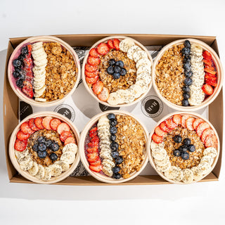 Mini Açaí Bowl Platter ($89/bowl)