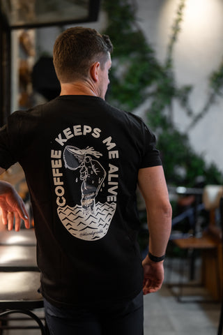 Coffee keeps me alive T-shirt