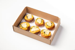Spinach & Egg Quiche Platter ($45/pc)