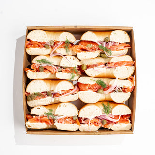 Lunch Bagel Platter ($117/pc)