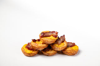 Char Siu Pork & Egg Tart Platter ($45/pc)