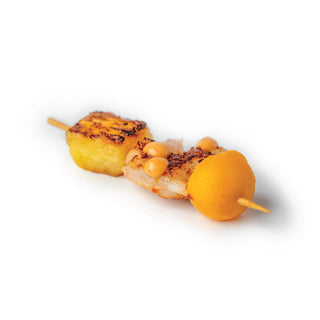 Grilled Prawn, Mango & Pineapple with Lime Aioli Skewer (12 pcs)