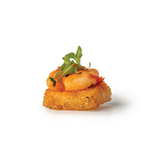 Peri Peri Prawn on Crispy Rice Tostada (12 pcs)