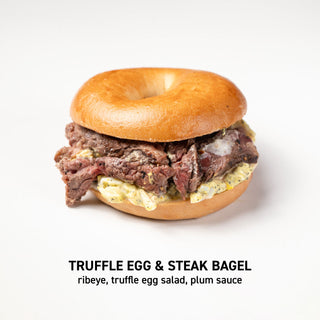 Breakfast Bagel Platter ($117/pc)